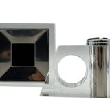 Vintage Guzzini ashtray and lighter – Design Fabio Manlio Ciocca – 70s