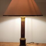 Wooden table lamp