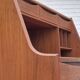1960s, Danish chest of drawers, original condition, foldable mirror, solid teak wood.
