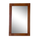 Art deco beech mirror
