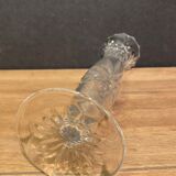 Cut crystal soliflore vase