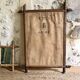 Large bamboo mirror from the 1950s
