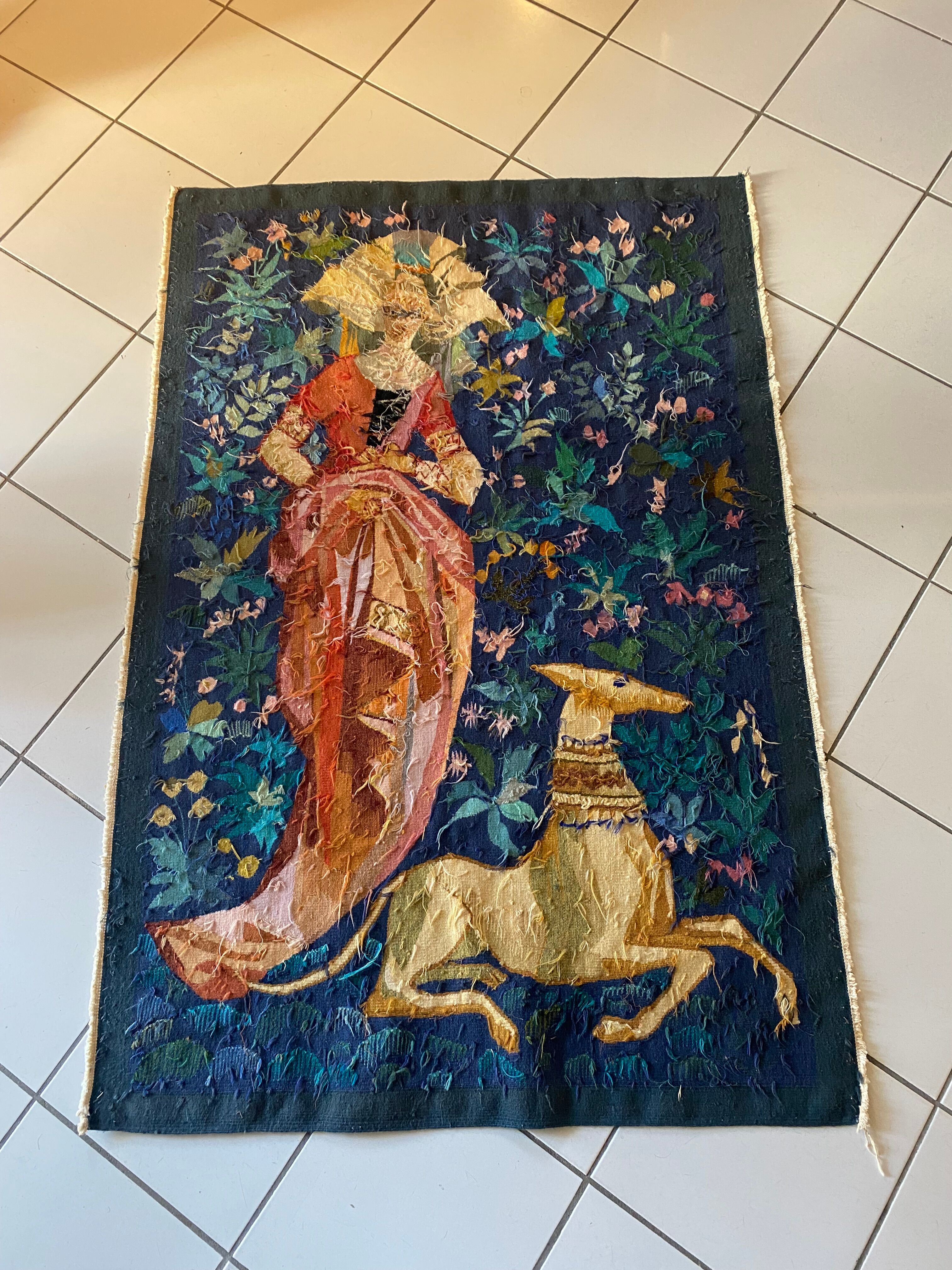Aubusson Tapestry - The Woman