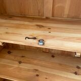 Pink knitted cabinet