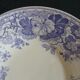 4 antique deep plates in ironstone