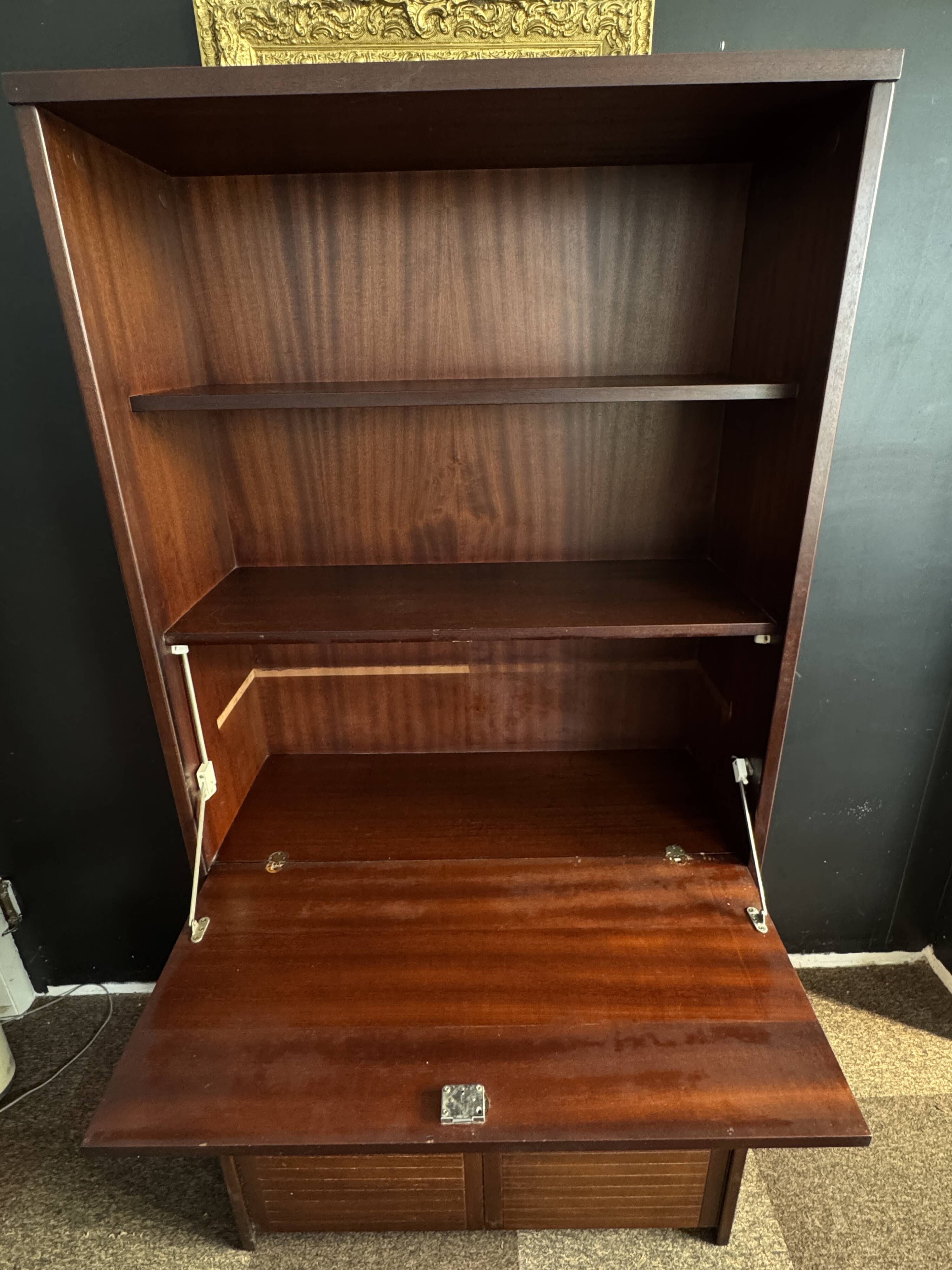 Vintage Scandinavian style bookcase