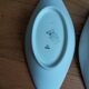 Ramekins raviers in earthenware Digoin Sarreguemines stencil decoration