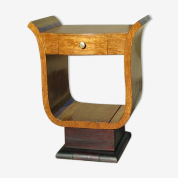 Console from the 1950s, mahogany and Sycamore