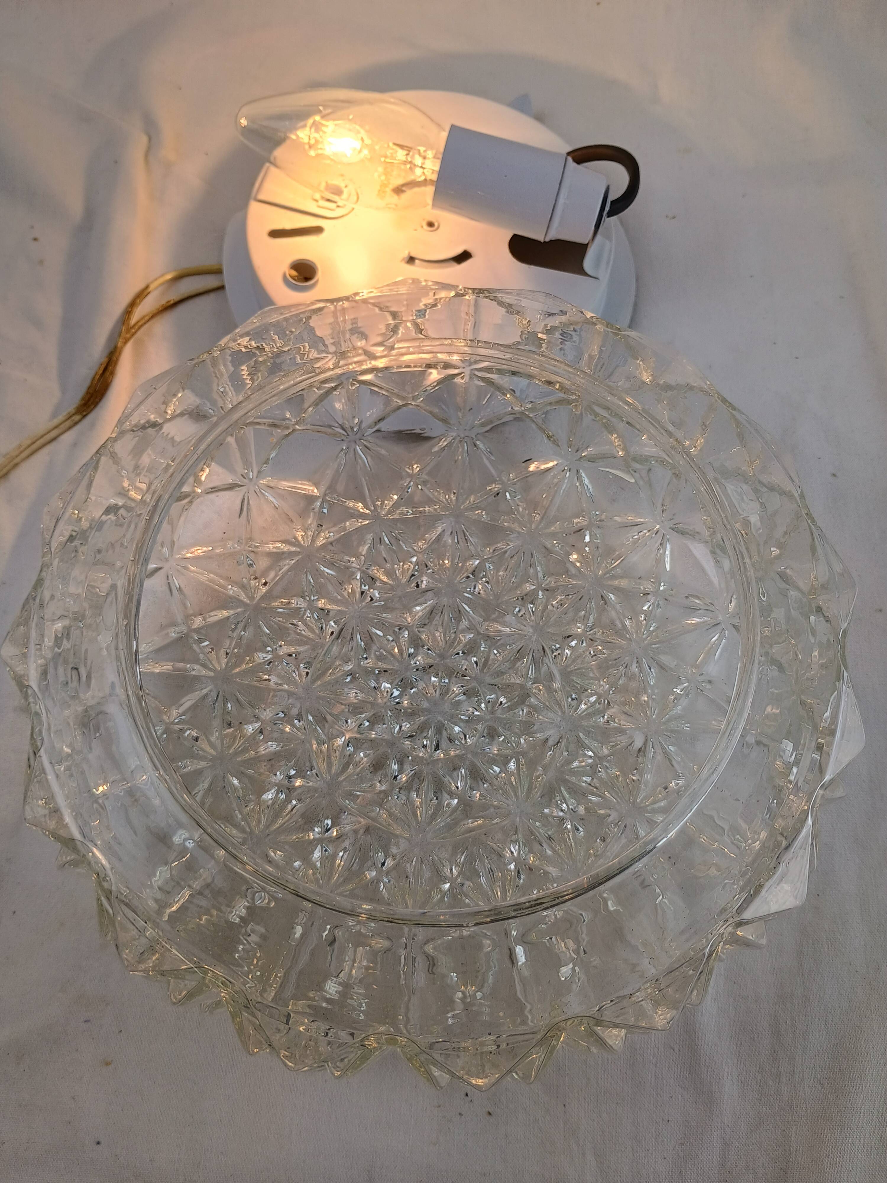 Superb vintage french ceiling light vianne
