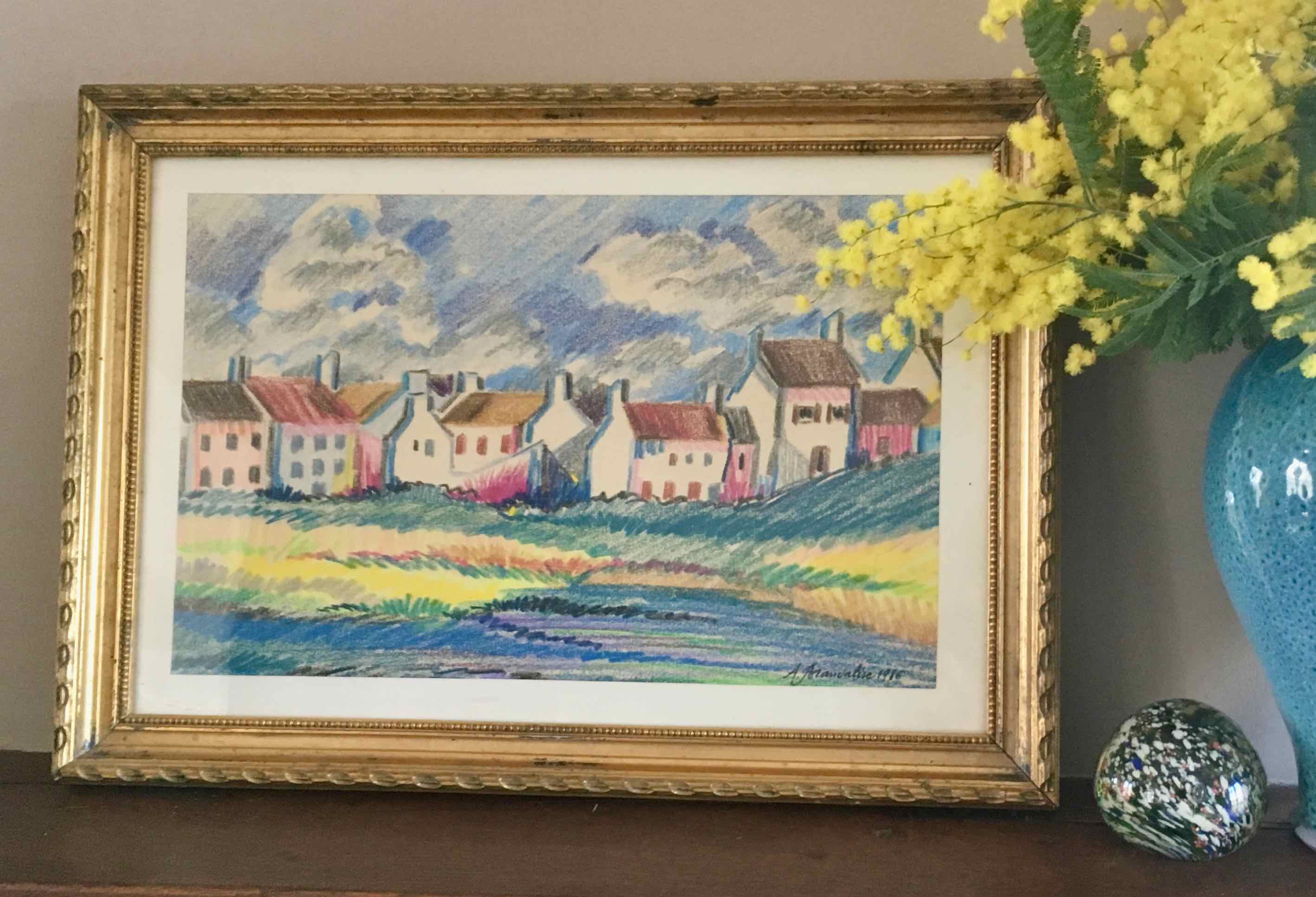 Table Breton village