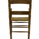 Art Deco chair minimalist oak wicker minimalist design