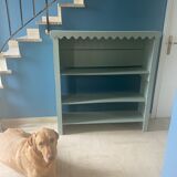 Shelf gray green vintage