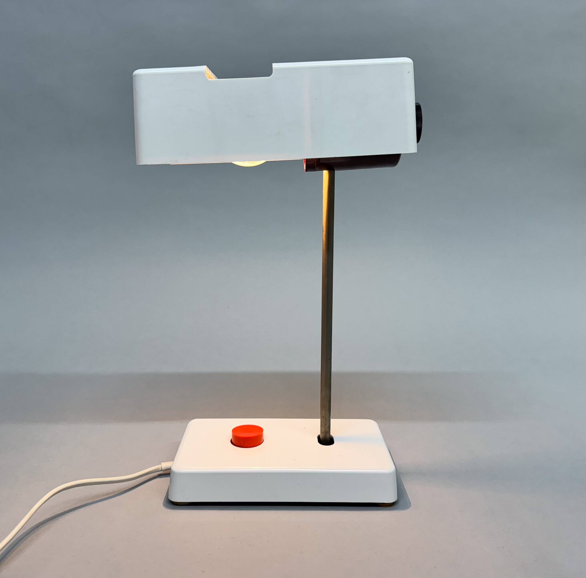 Space Age Bakelite Desk Lamp by Klaus Musinowski for VEB Dresden, Germany