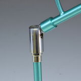 Vintage blue and turquoise lamp