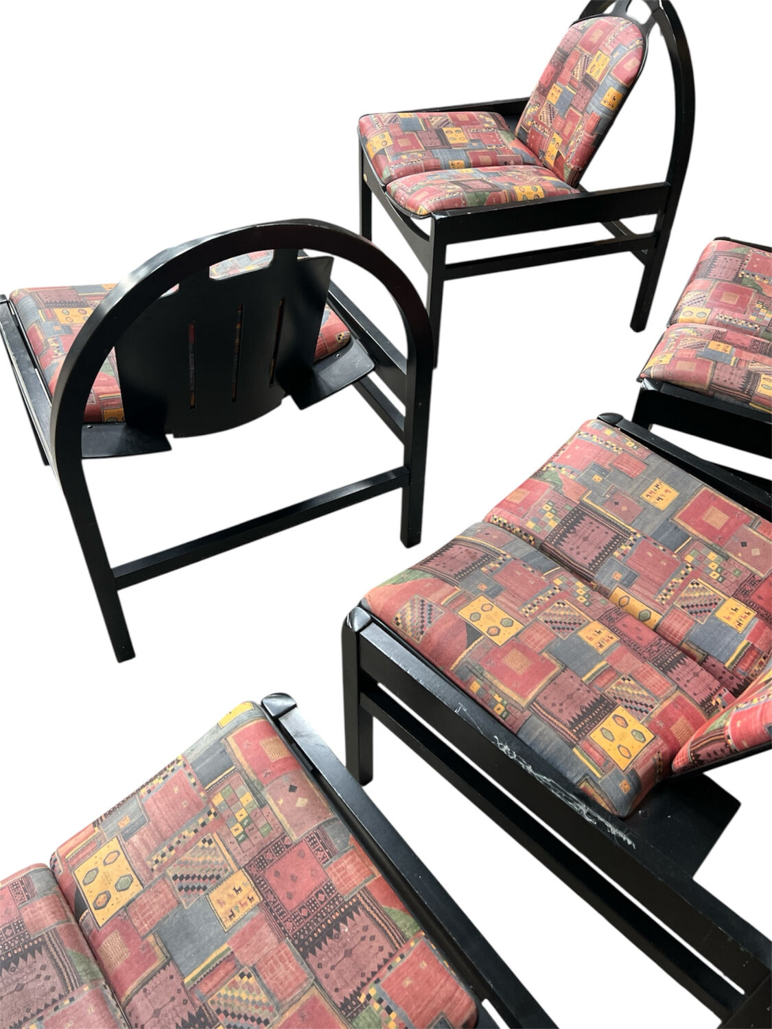 Ensemble de 5 fauteuils Baumann