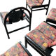 Ensemble de 5 fauteuils Baumann