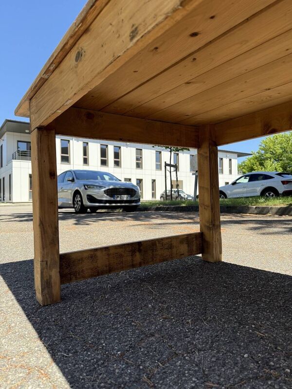 Table de ferme XXL en pin