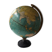 Ancien globe terrestre US années 50