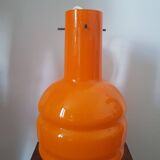 Vintage orange pendant light