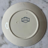 Set of 4 Sarreguemines Favorite ironstone dessert plates