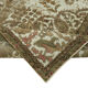 Handmade Turkish Unique 1980s 284 cm x 383 cm Beige Wool Carpet