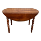 Table Louis Philippe à rabats et  rallonge