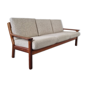 3-seater teak sofa by Juul Kristensen, 60s/70s