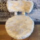 Vintage moumoute chair
