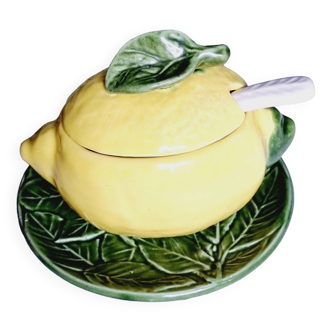 Lemon slushie sauce boat