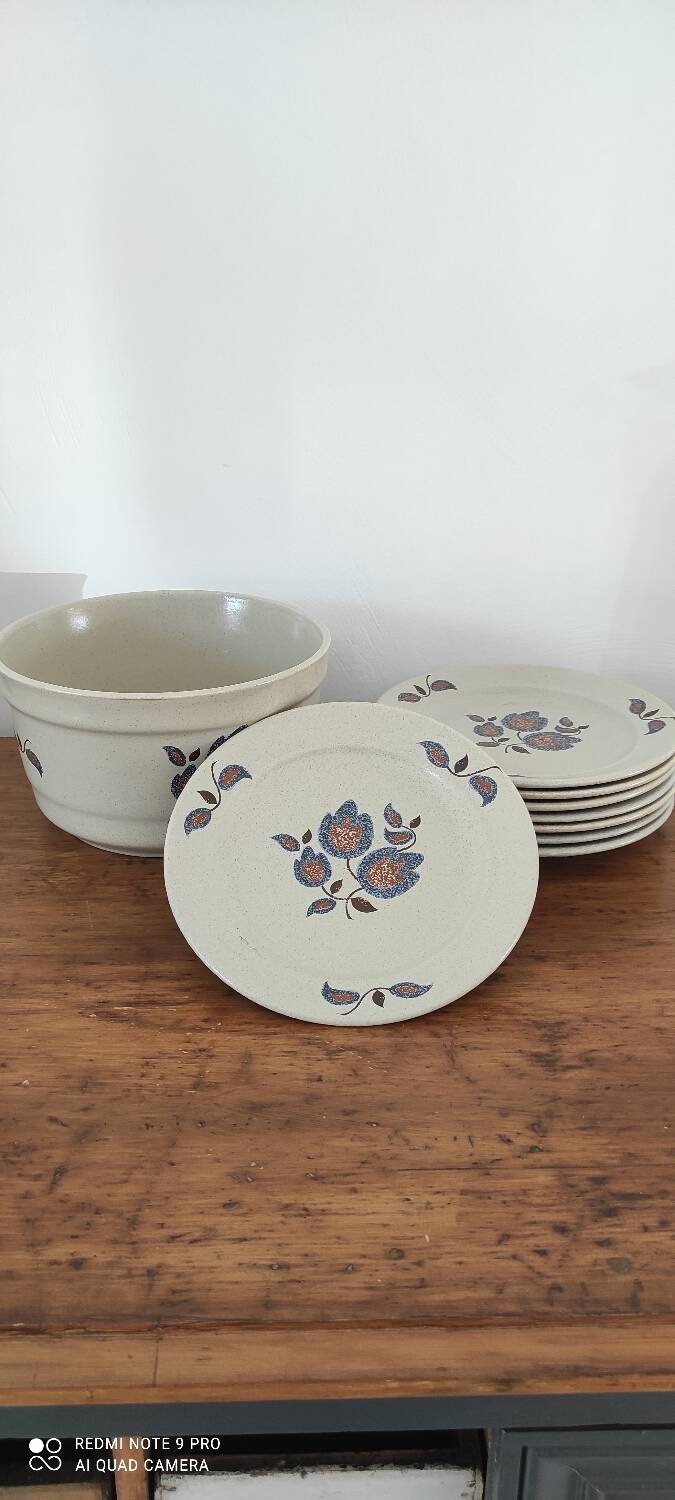 Saint Amand plate service