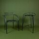 Silver Moon Armchair Pascal Mourgue metal 1985