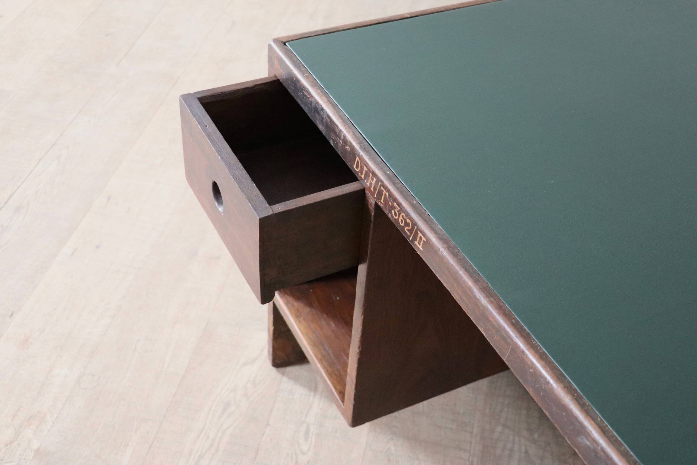 Pierre Jeanneret Pigeonhole Desk PJ-BU-02-A, India 1950s