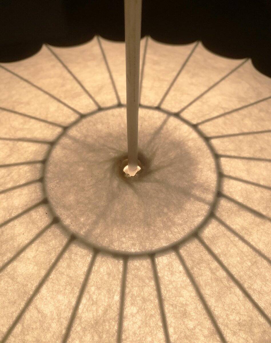 German mid-century cocoon pendant lamp by Goldkant Lighting