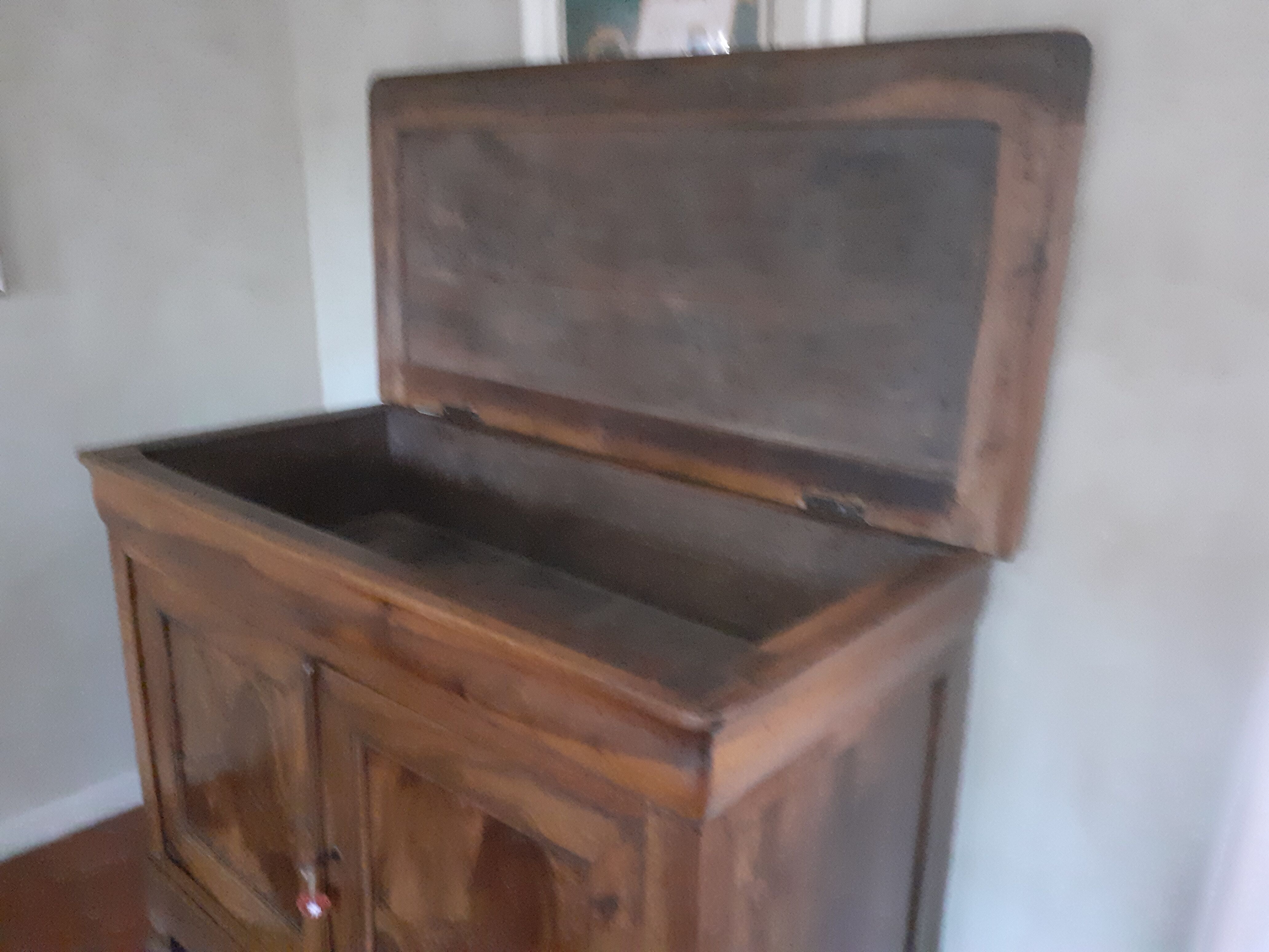 Louis Philippe solid walnut buffet