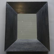 Miroir mural vintage à cadre épais