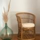 Fauteuil en rotin 1970s