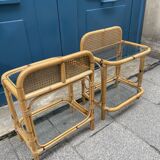 Pair of vintage bedside tables