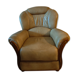 Fauteuil en cuir