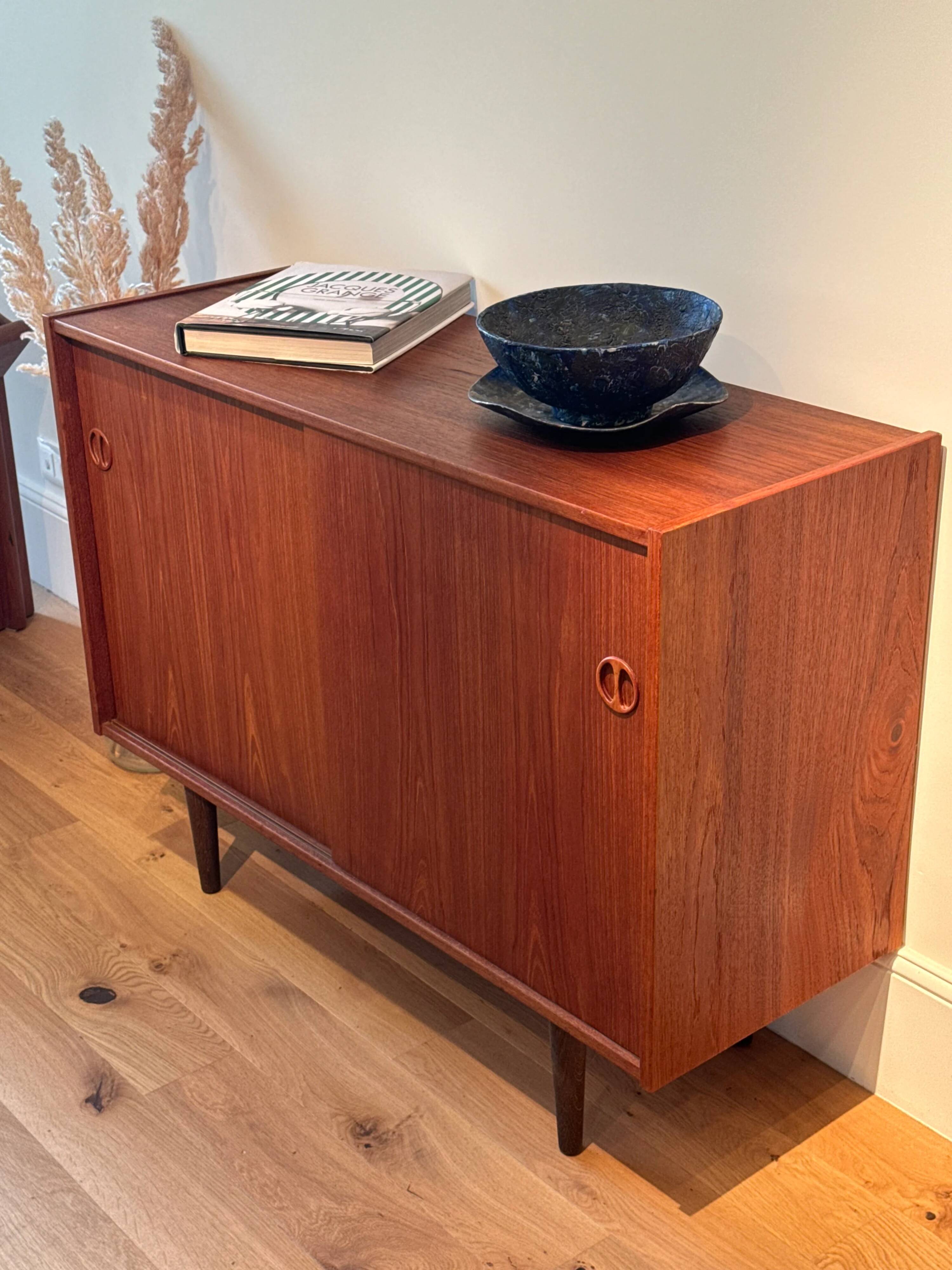 Enfilade en teck scandinave vintage "Solveig"