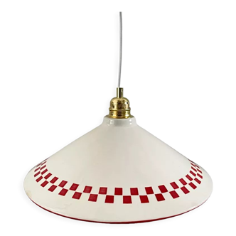 Vintage ceramic pendant lamp