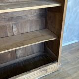 Ancienne armoire bois massif aérogommé