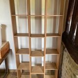 Light oak bookcase Massproduction