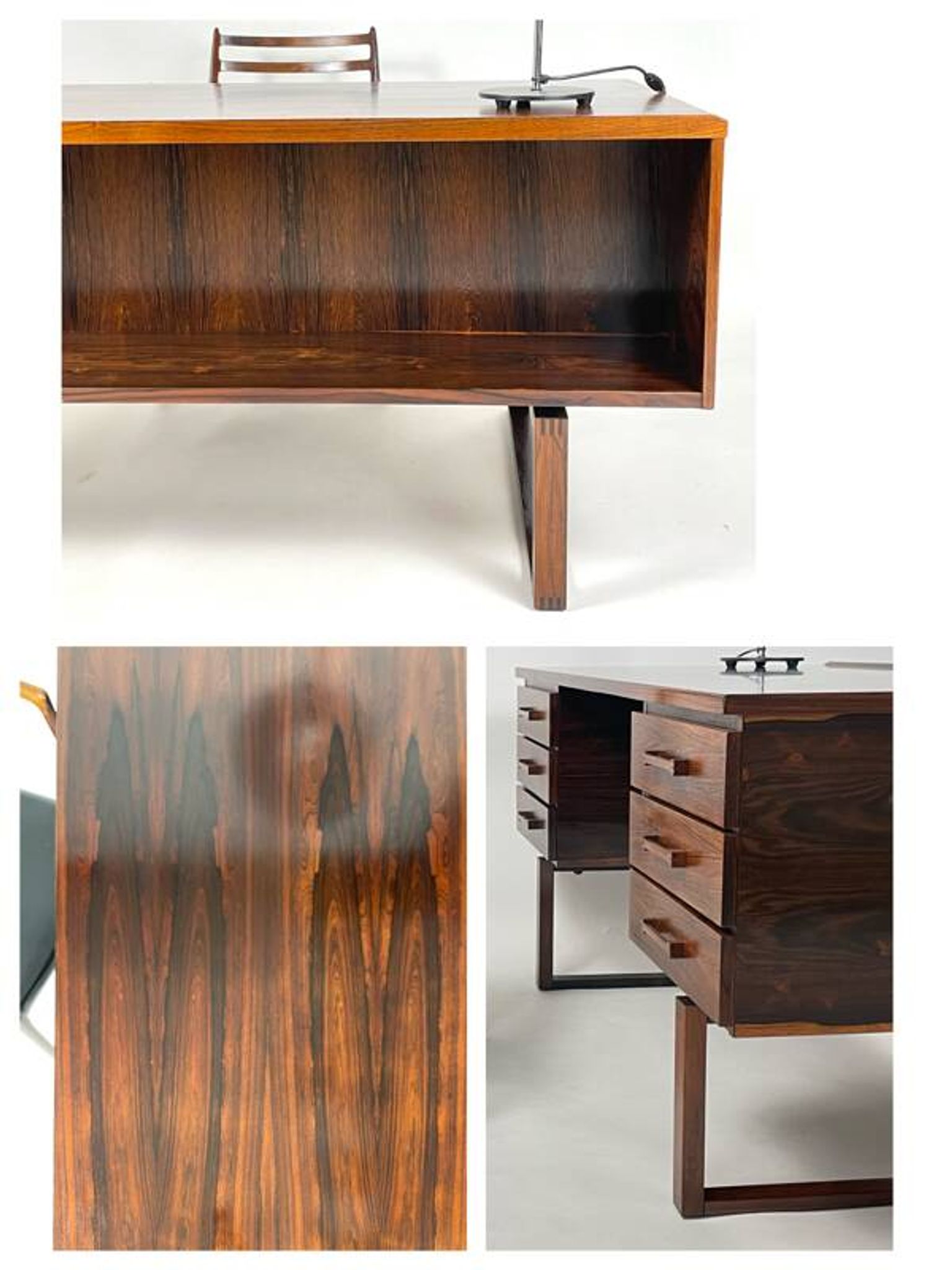 Danish Modern ( Mid-Century ) desk by Torben Valeur for DYRLUND, 1960s