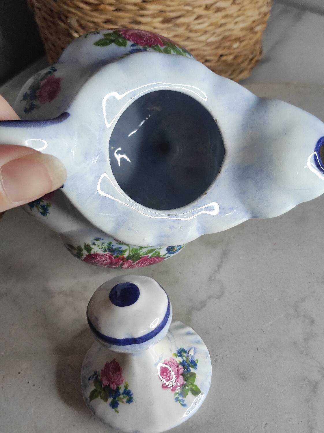 Small Italian teapot