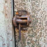 Established ancient French console table / kitchen island / shop counter, early 1900s.
