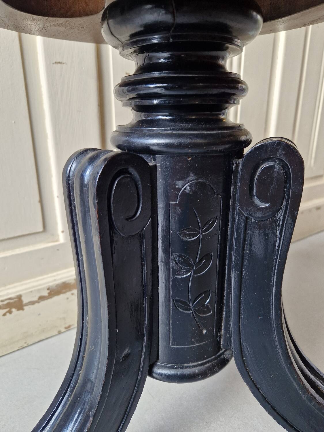 Antique Napoleon III Piano Stool