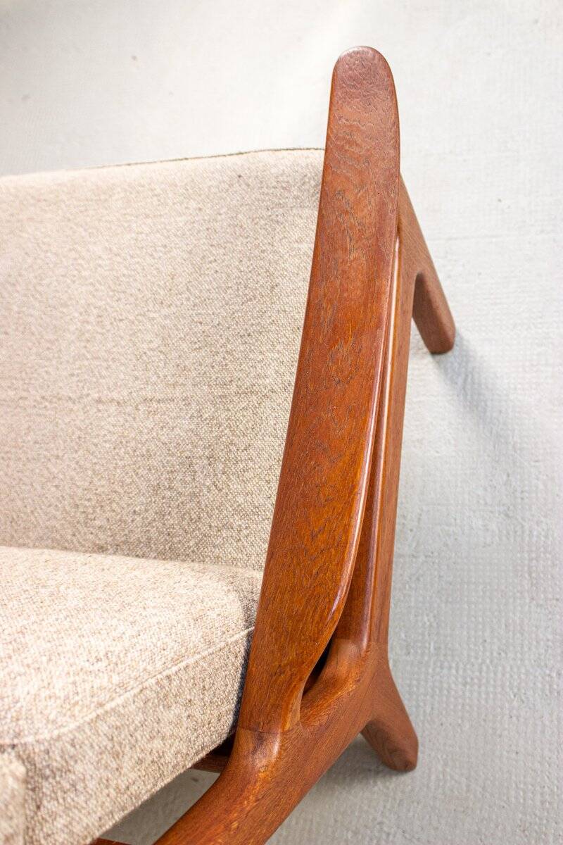 Mid-Century Teak Armchair by Juul Kristensen, Denmark, 1960s