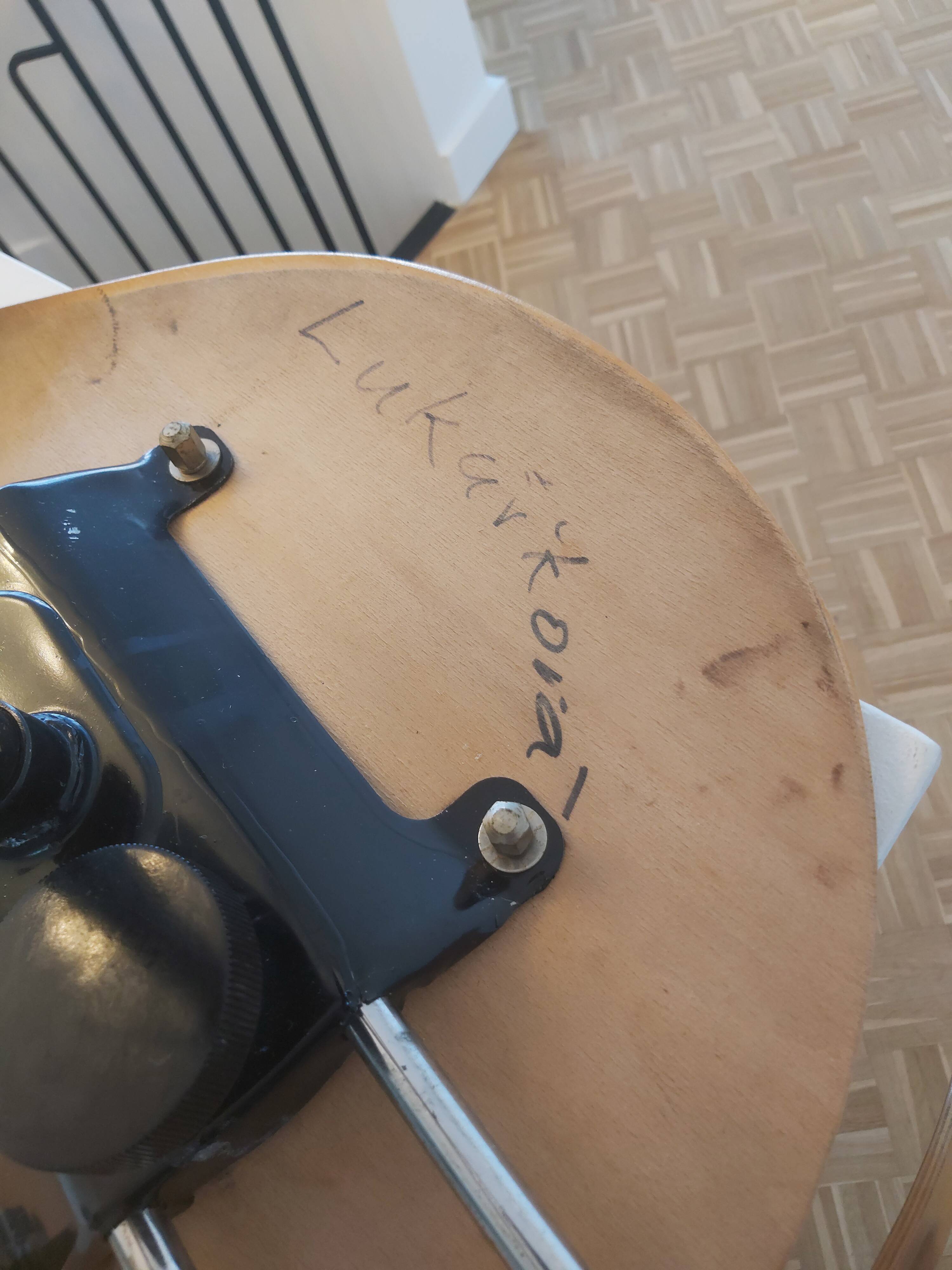 Czechoslovakian Kovona workshop chair from the 1970s