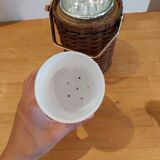 Copper wicker ice cube