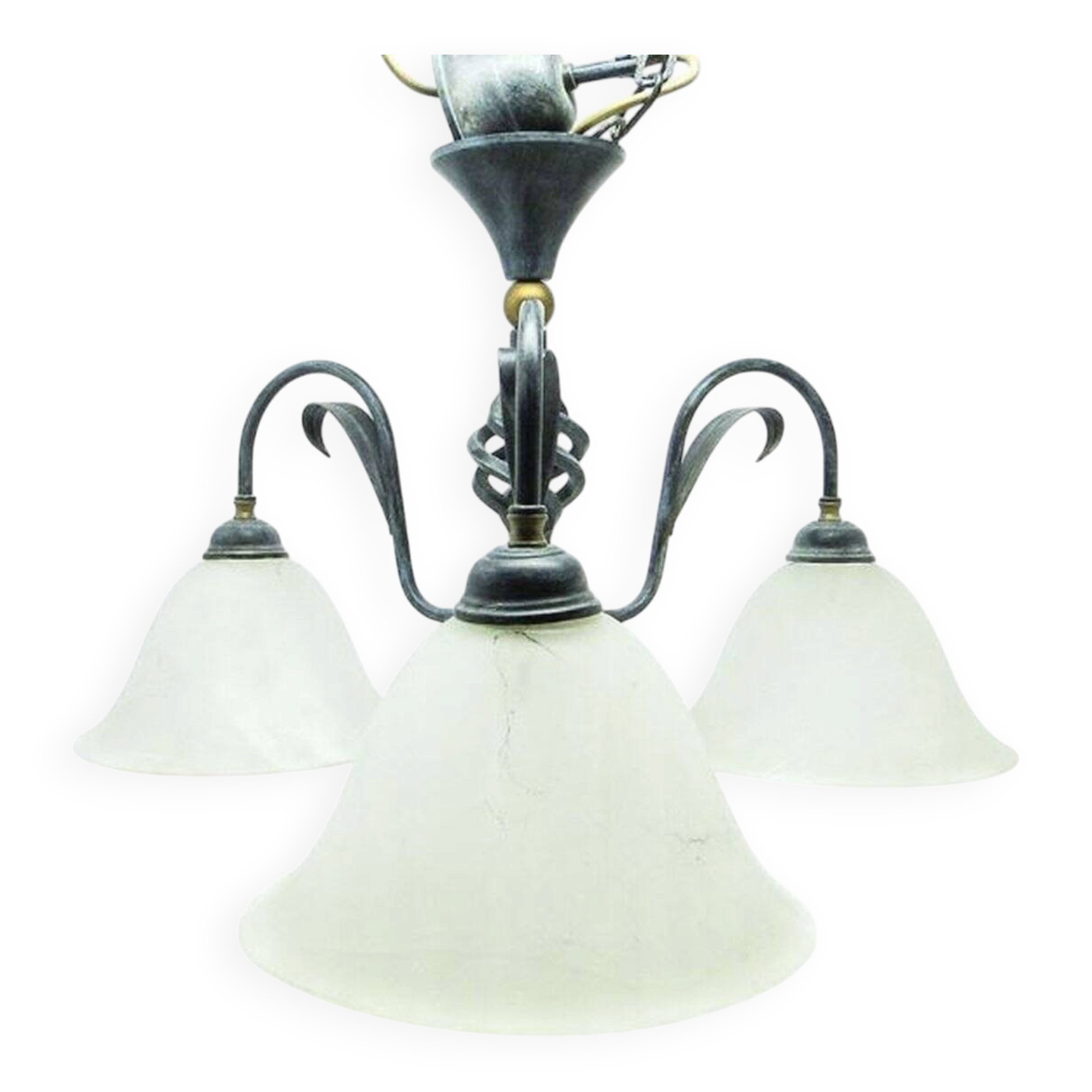 Mid-century chandelier, Poland, 1970s